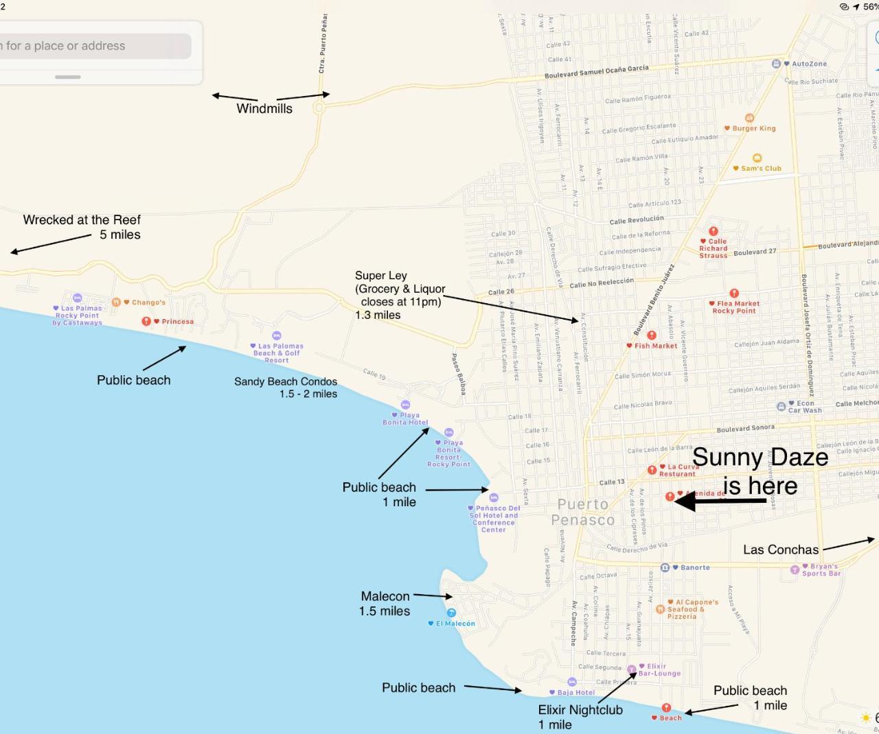 Sunny Daze Apartment Puerto Penasco Luaran gambar